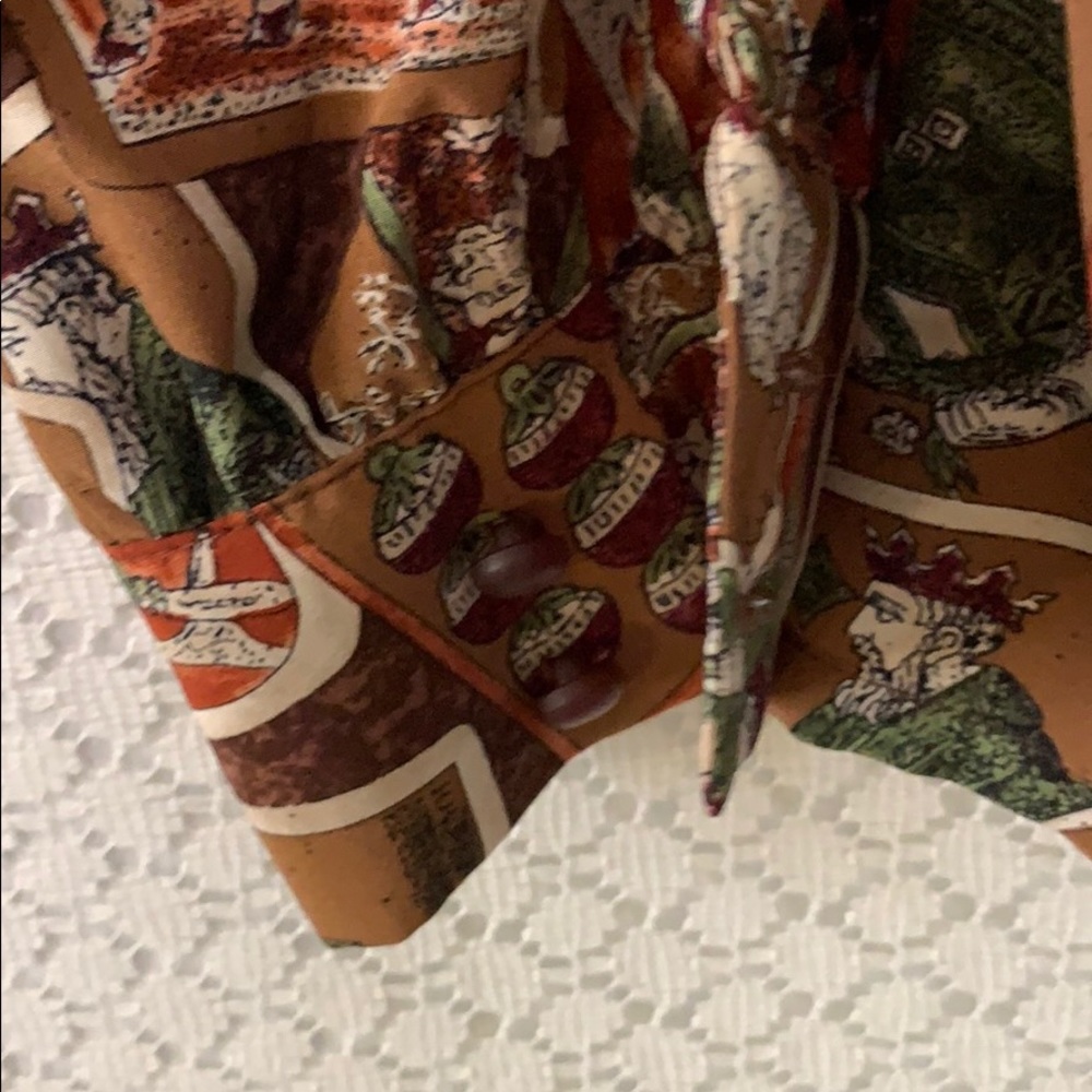 Pendleton Playing Cards Printed Blouse - image 5